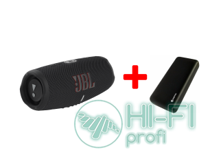 Портативні колонки Hi-Fi JBL MULTIMEDIA  Charge 5 + Griffin 20000 mAh