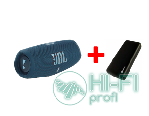 Портативные колонки Hi Fi JBL MULTIMEDIA  Charge 5 + Griffin 20000 mAh