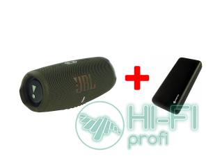 Портативні колонки Hi-Fi JBL MULTIMEDIA  Charge 5 + Griffin 20000 mAh
