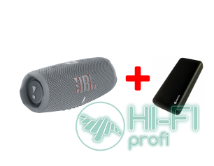Портативні колонки Hi-Fi JBL MULTIMEDIA  Charge 5 + Griffin 20000 mAh